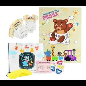 Baby Shower Games for Parents, Friends and Family | Set of 3 Fun Games: Mom Tumm